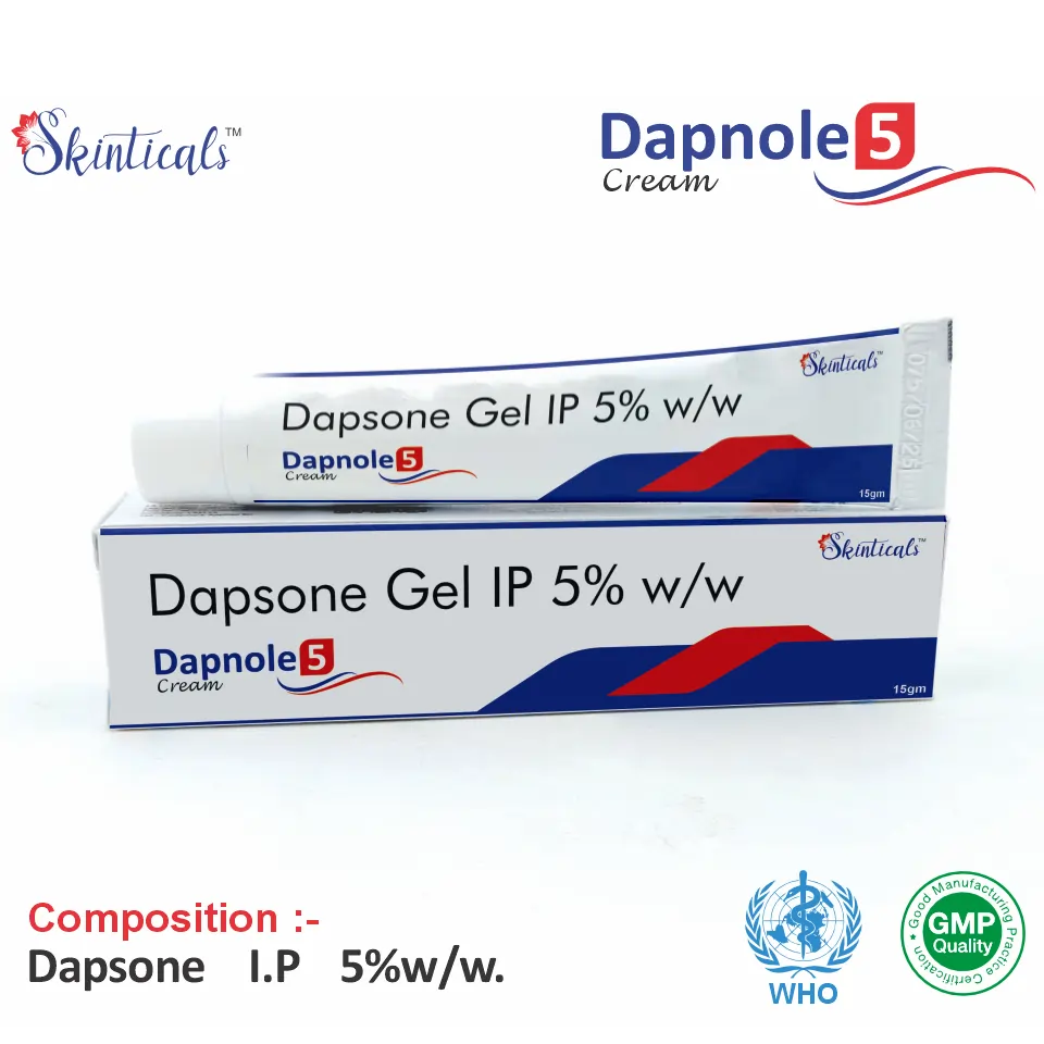 Dapsone 5% cream PCD pharma franchise